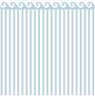 Dollhouse Miniature 1/2In Scale Wallpaper: Dover Stripe